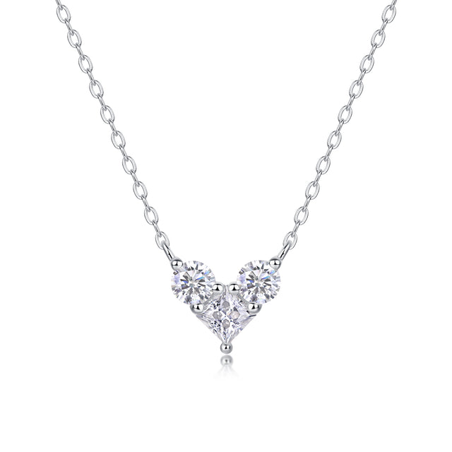 Collier Munay en Argent Sterling, pendentif coeur sur sa chaîne