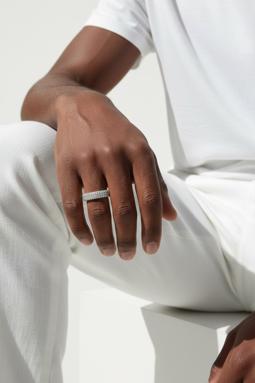 Vermeil or blanc 18k