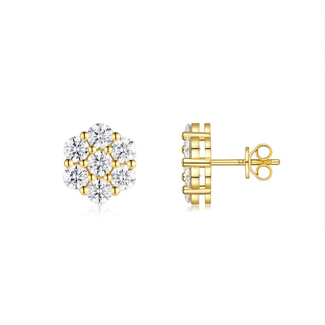 Boucles d'oreilles Verá en Vermeil or 18 carats, la paire