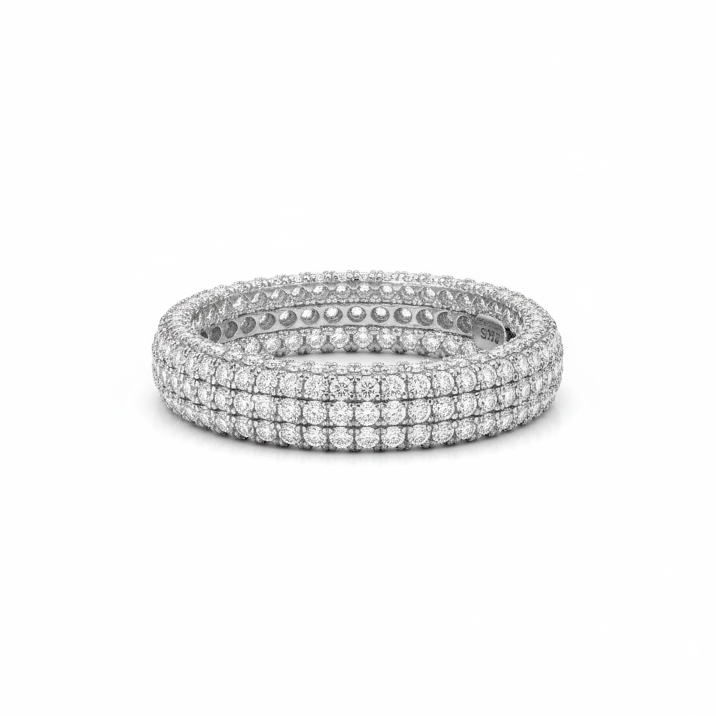 Vermeil or blanc 18k