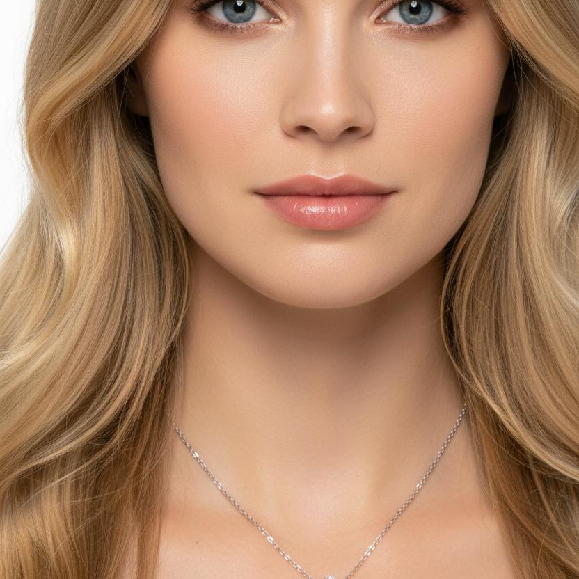 Plaqué or blanc 10 carats